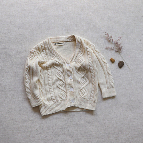 Baby Knit V-Neck Cardigan